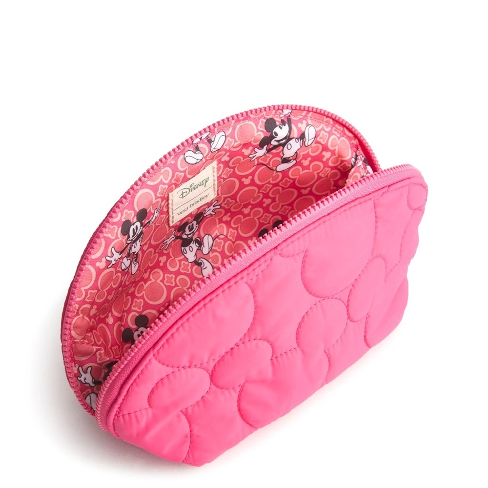 NWT Disney x Vera Bradley Pink Large Duffel + Mini Cosmetic bag bundle - Picture 6 of 8